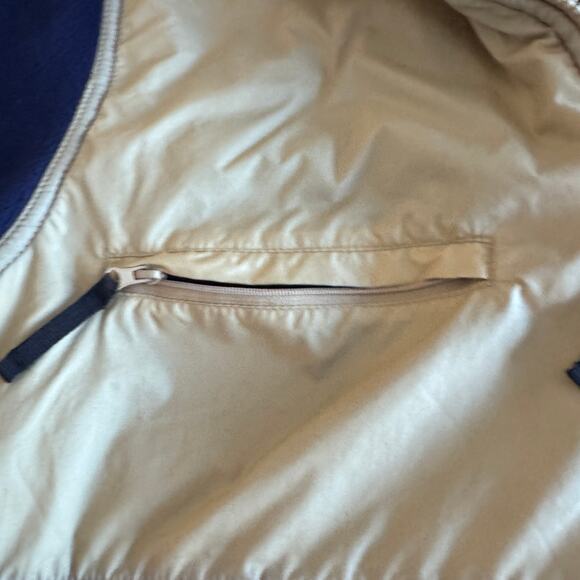 Vintage 1990s Collegiate Notre Dame Fighting Irish Gold Fleece Jacket Men's M - Picture 8 of 14